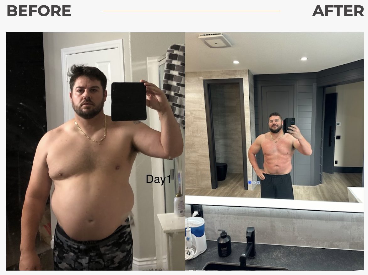 Revival patient before-and-after result 1