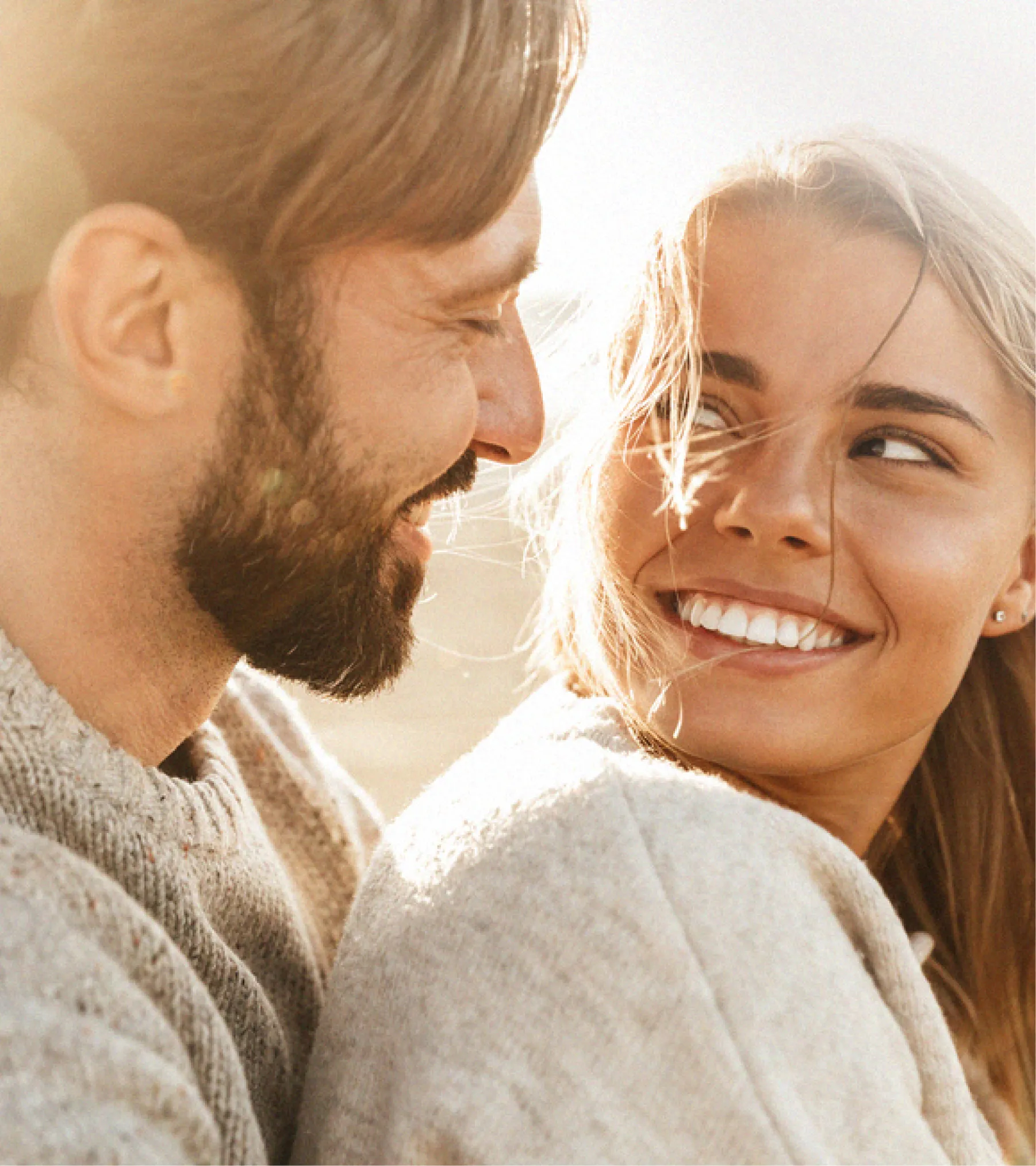 A woman relaxed and confident after her O-Shot treatment